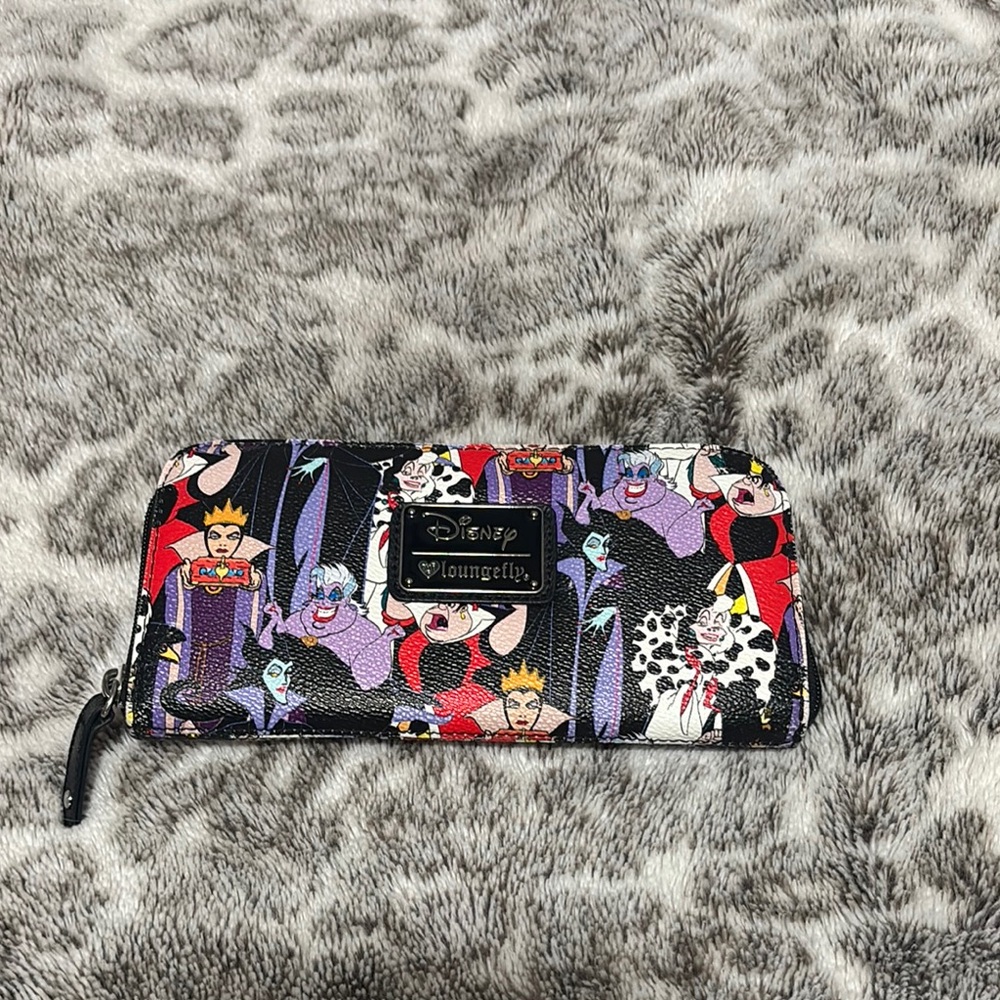 Disney Loungefly Villains Wallet